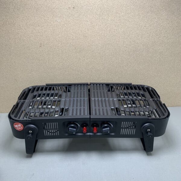 Gasgrill mit Gussplatte