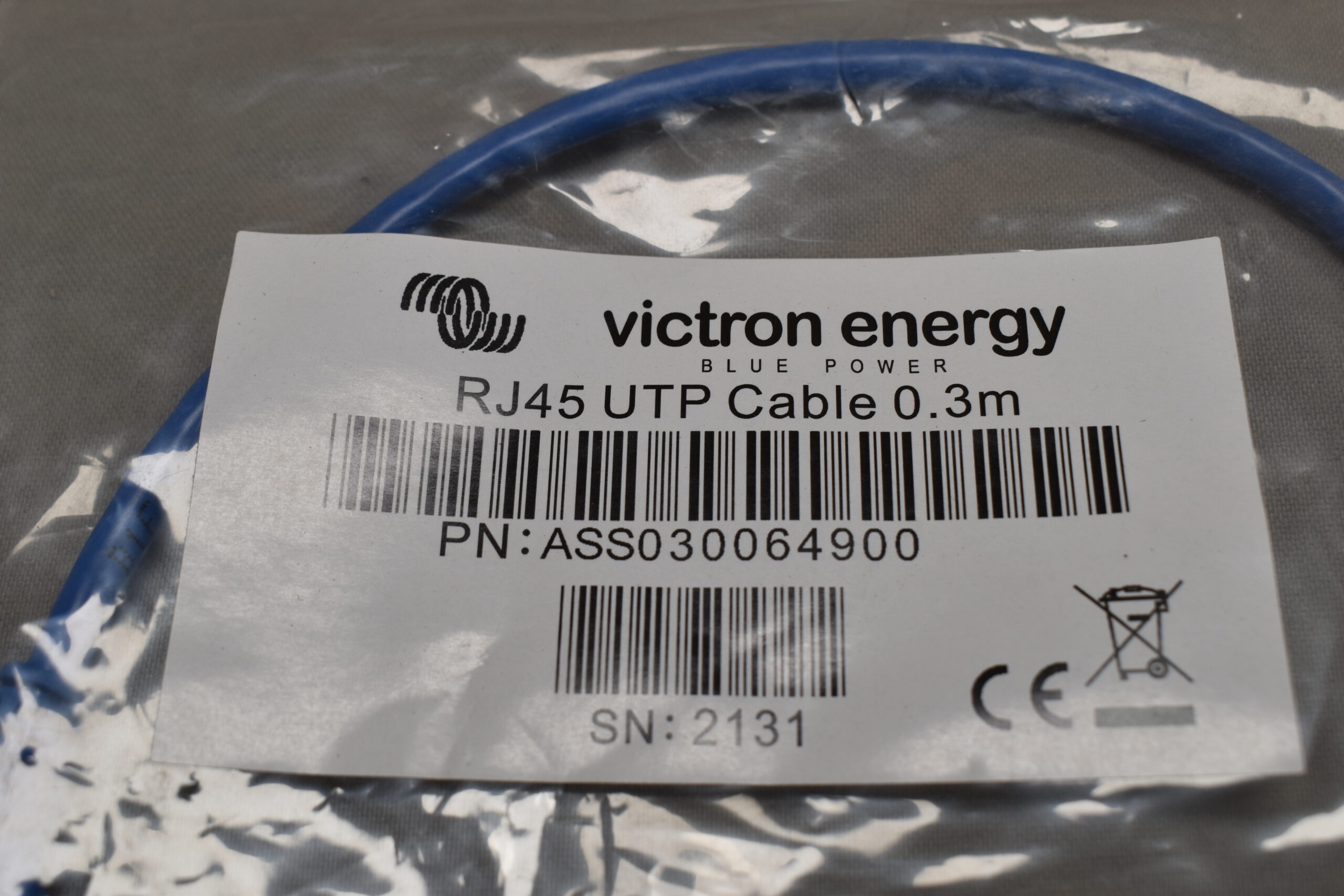 LAN Kabel Victron 0,3m 3 Stück