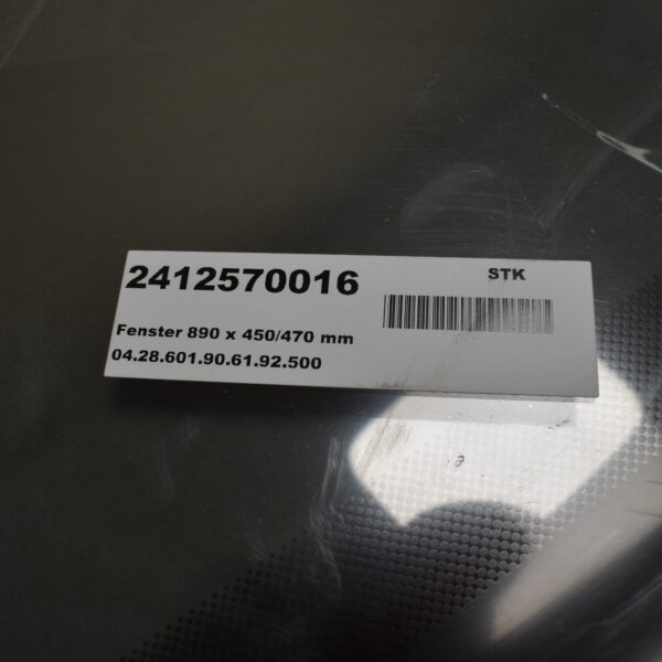 Ausstellfenster Polyplastic 890 x 450/470 mm