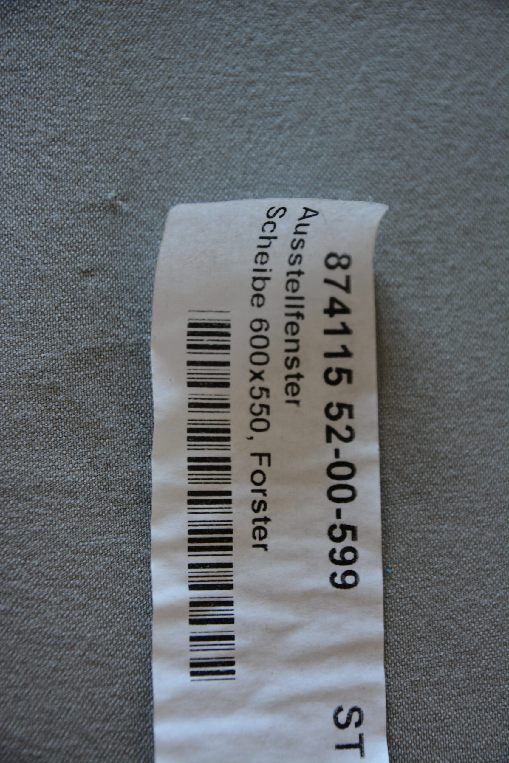 Ersatzfenster Polyplastic 600x550mm