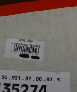 Ersatzfenster Polyplasic 985x485mm