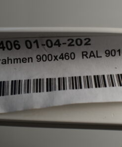 Klappenrahmen weiß 900x460 mm