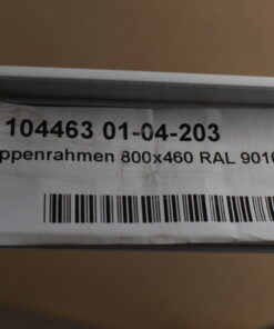 Klappenrahmen weiß 900x460 mm
