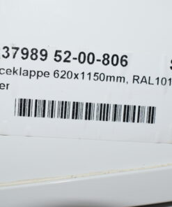 Serviceklappe weiß 620x1150 mm