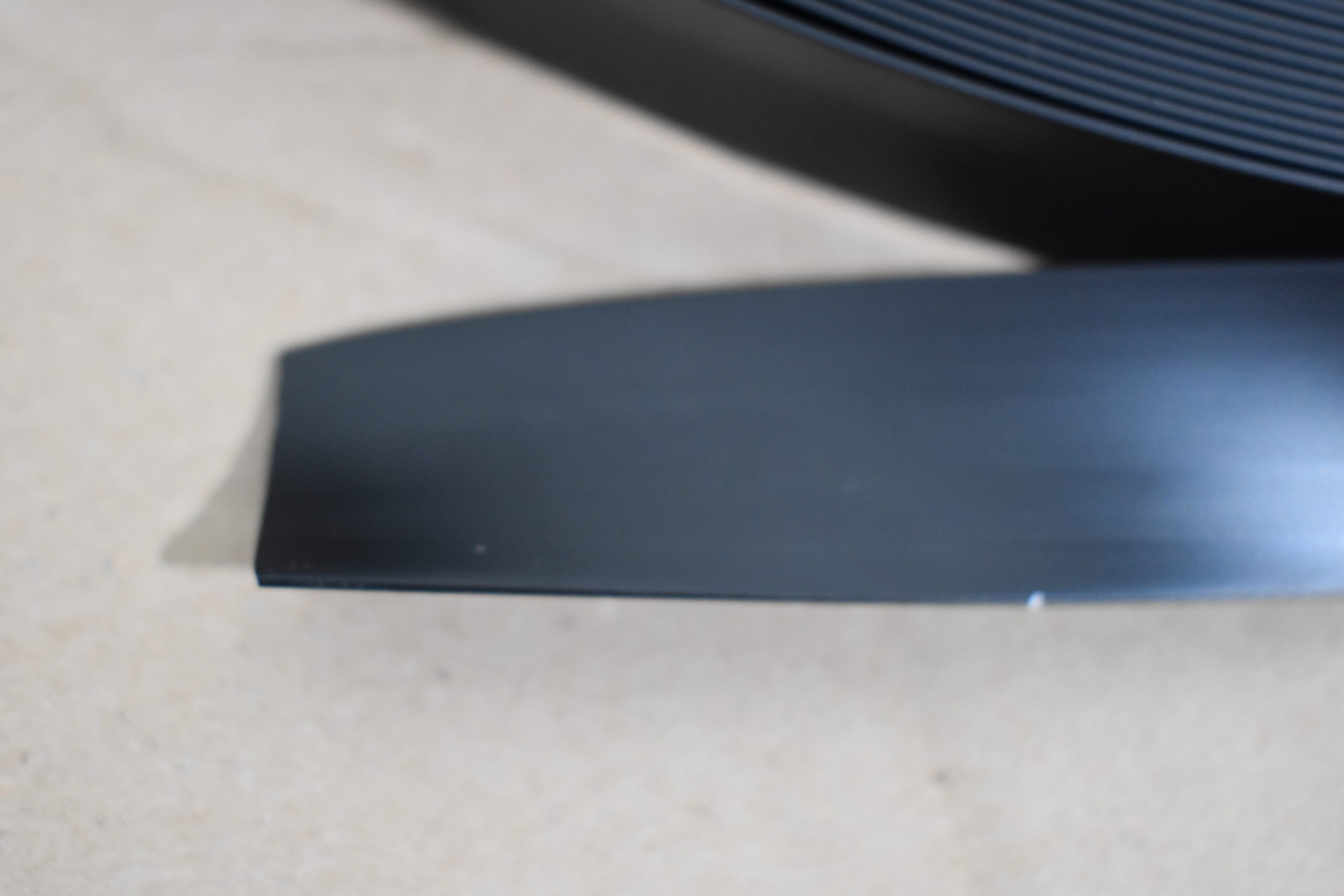 Füllerprofil in schwarz für Fenster 10m