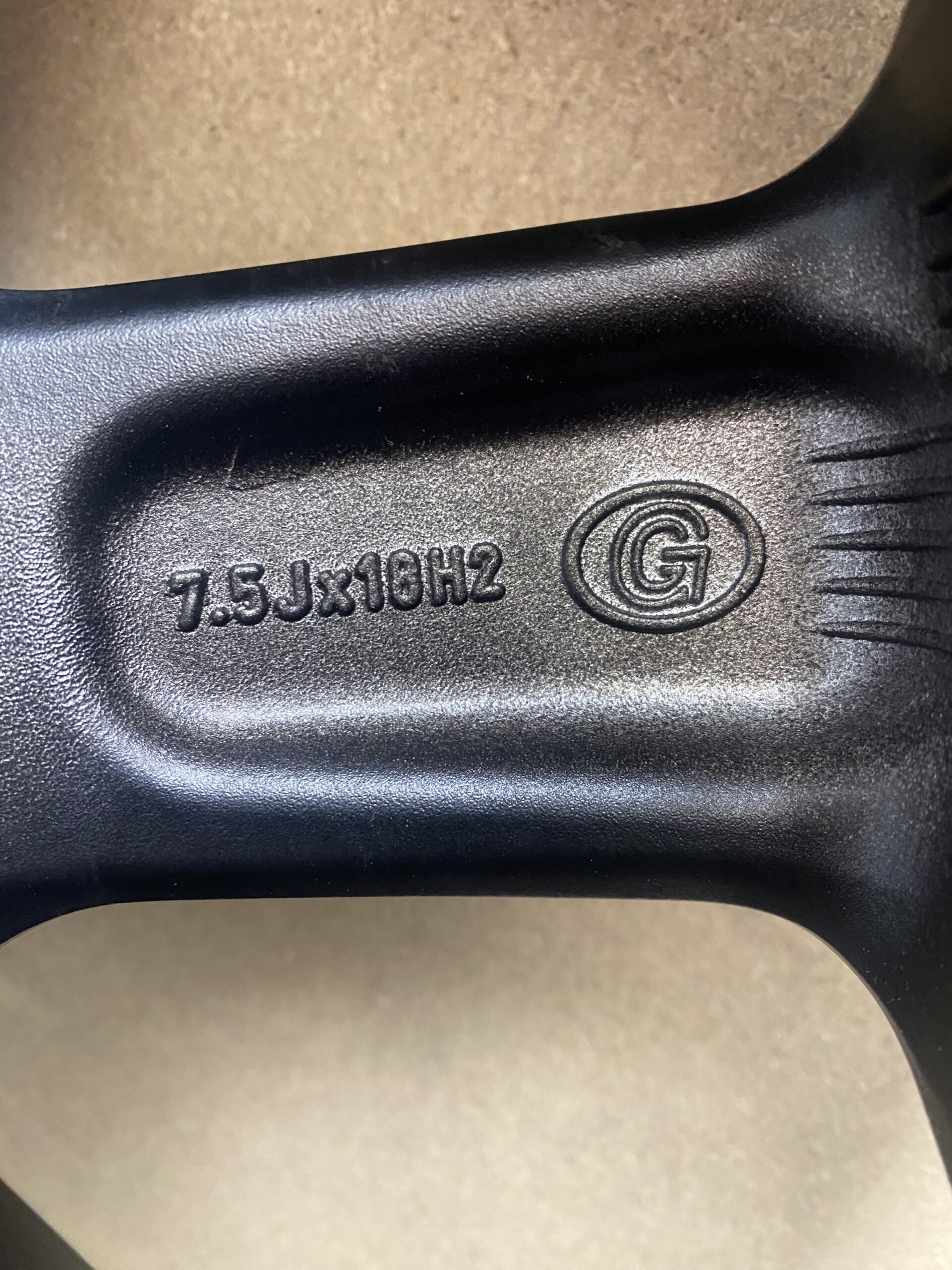 Goldschmitt Felge Niesmann & Bischoff Emblem Nabendeckel KBA50982 7,5Jx18H2