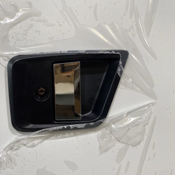 Aufbautür mit Rahmen weiß 1810x600mm