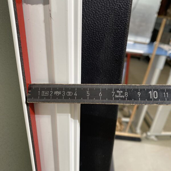 Aufbautür mit Rahmen weiß 1810x600mm