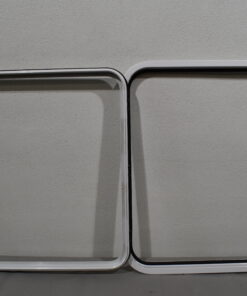 Klappenrahmen 750x730mm, weiß