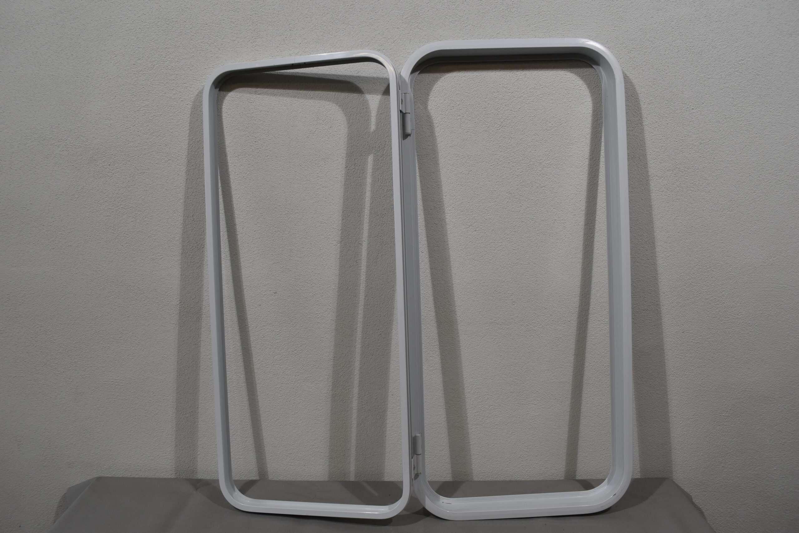 Klappenrahmen 1000x460mm, weiß