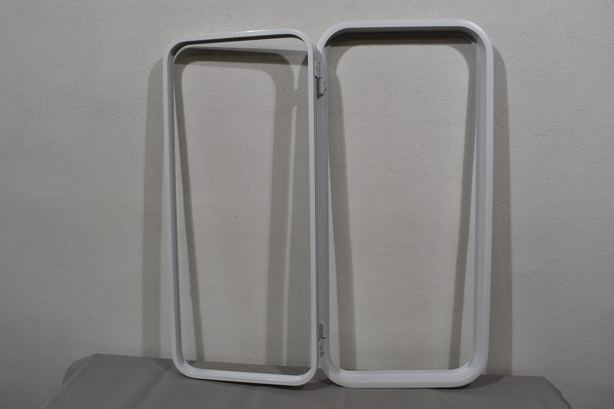 Klappenrahmen 1000x460mm, weiß