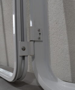 Klappenrahmen 1000x460mm, weiß