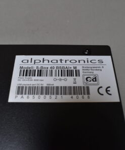 Alphatronics Steuerbox 40BSBAI+M, schwarz