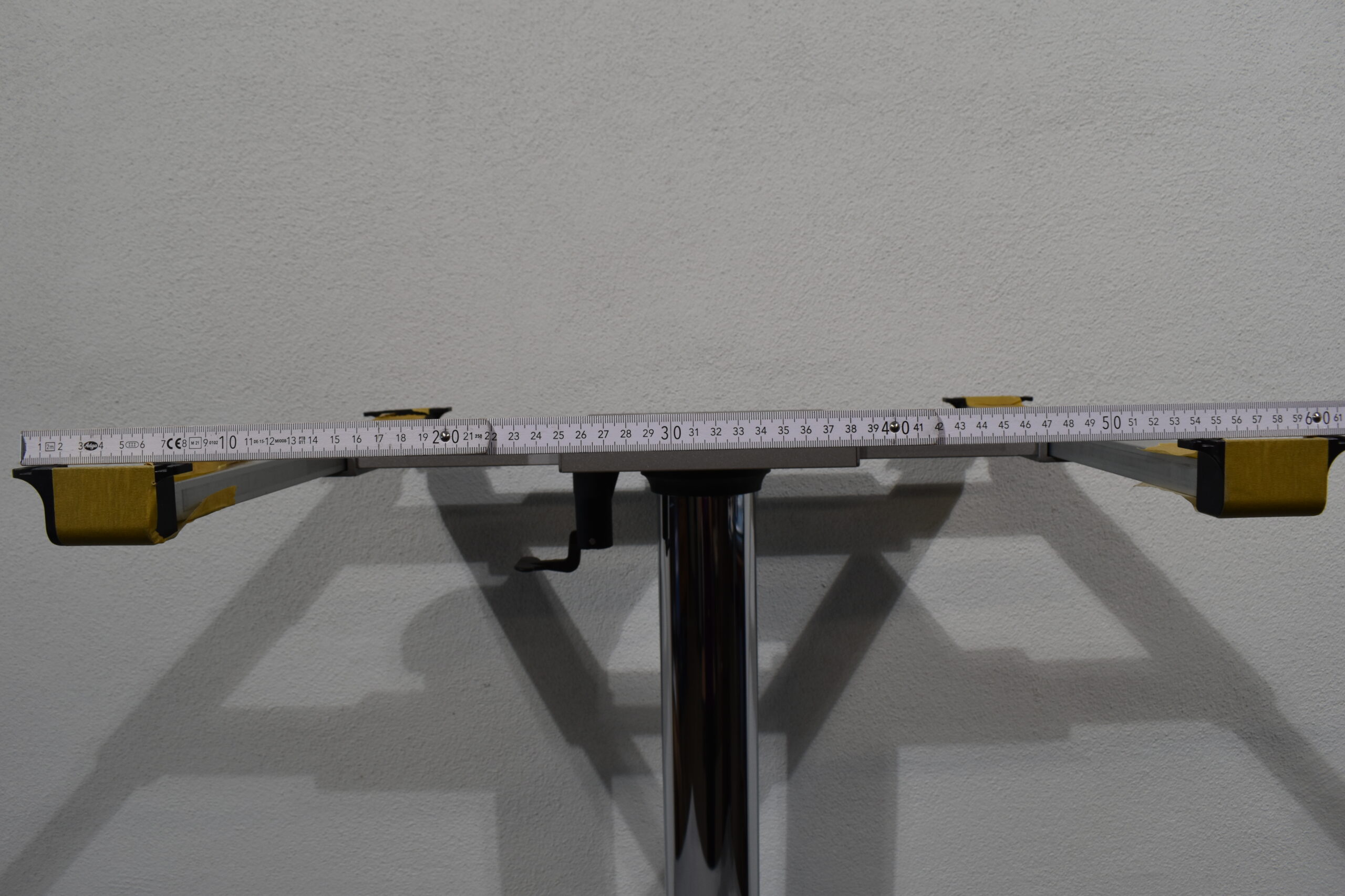 Ilse Technik Tischgestell 3993CHR, grau