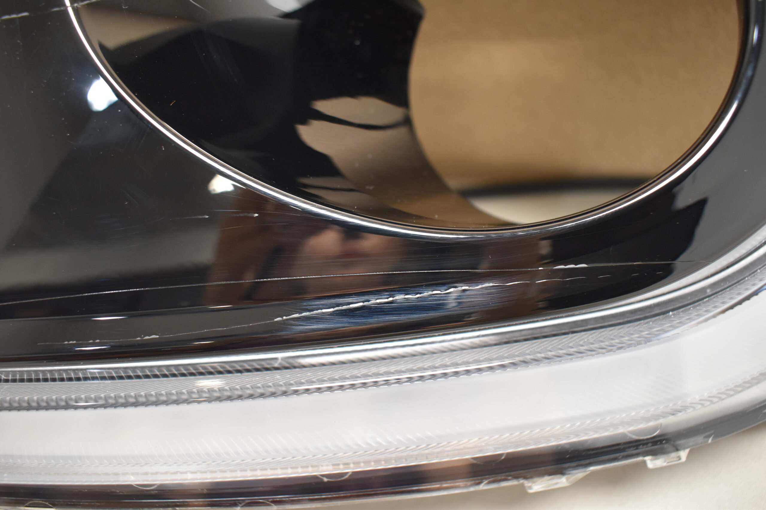 LED-Tagfahrflicht-Scheinwerferblende links, schwarz