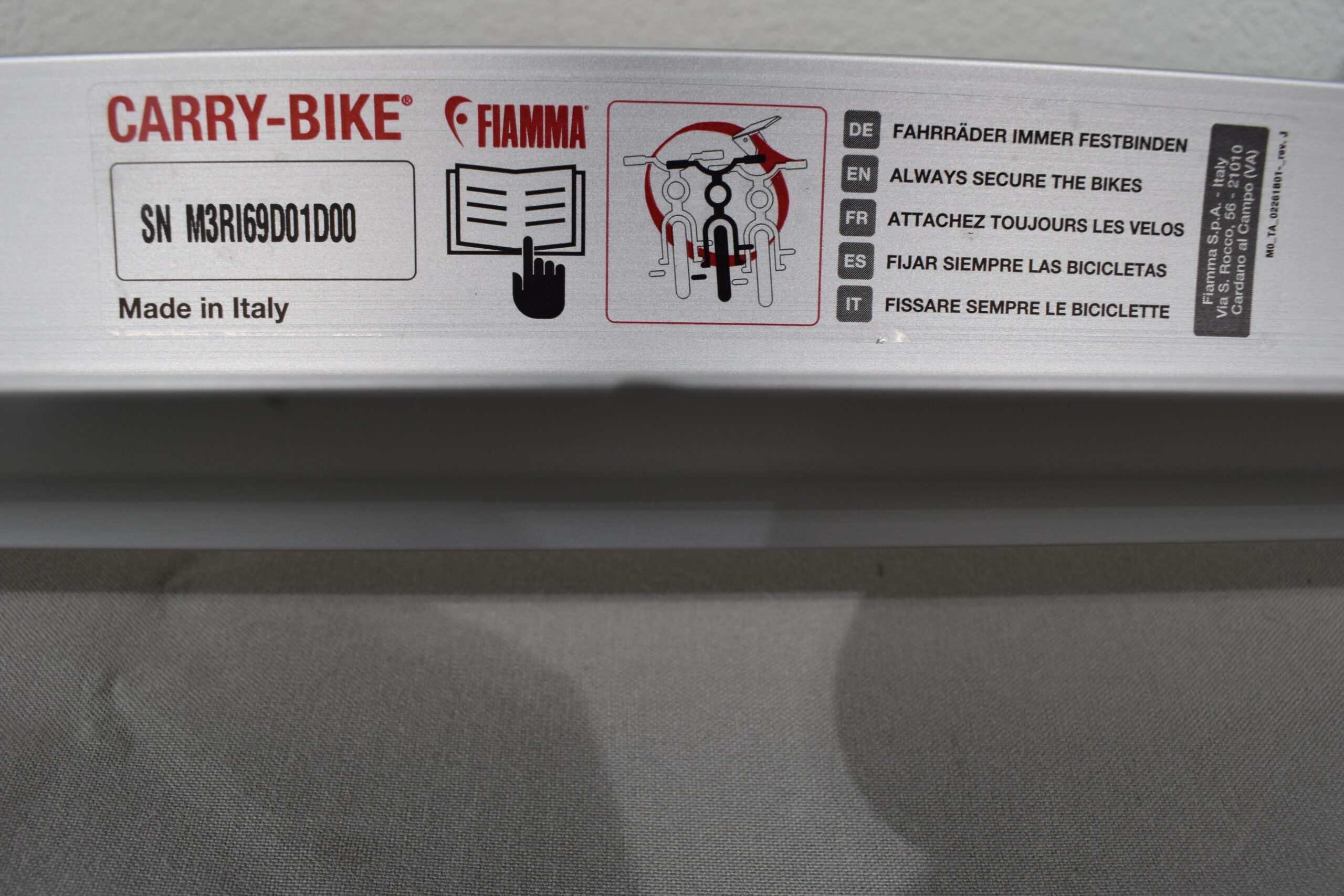 Fiamma Carry-Bike Fahrradträger Pro SLB 02094-09E Neu