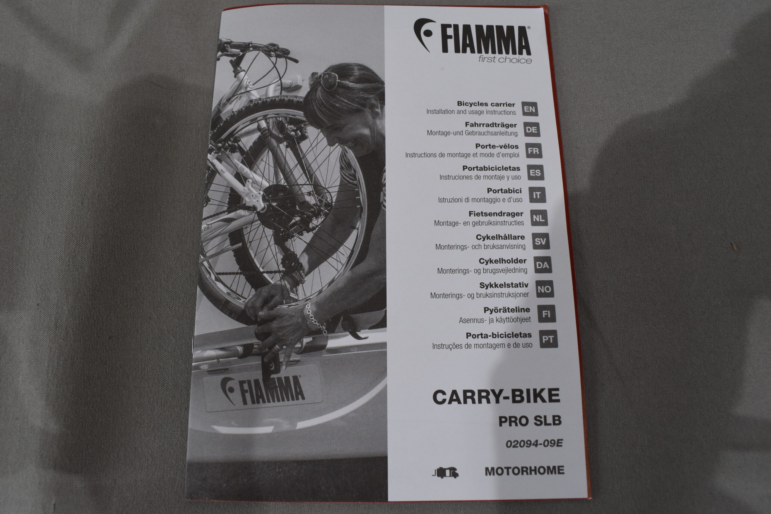 Fiamma Carry-Bike Fahrradträger Pro SLB 02094-09E Neu