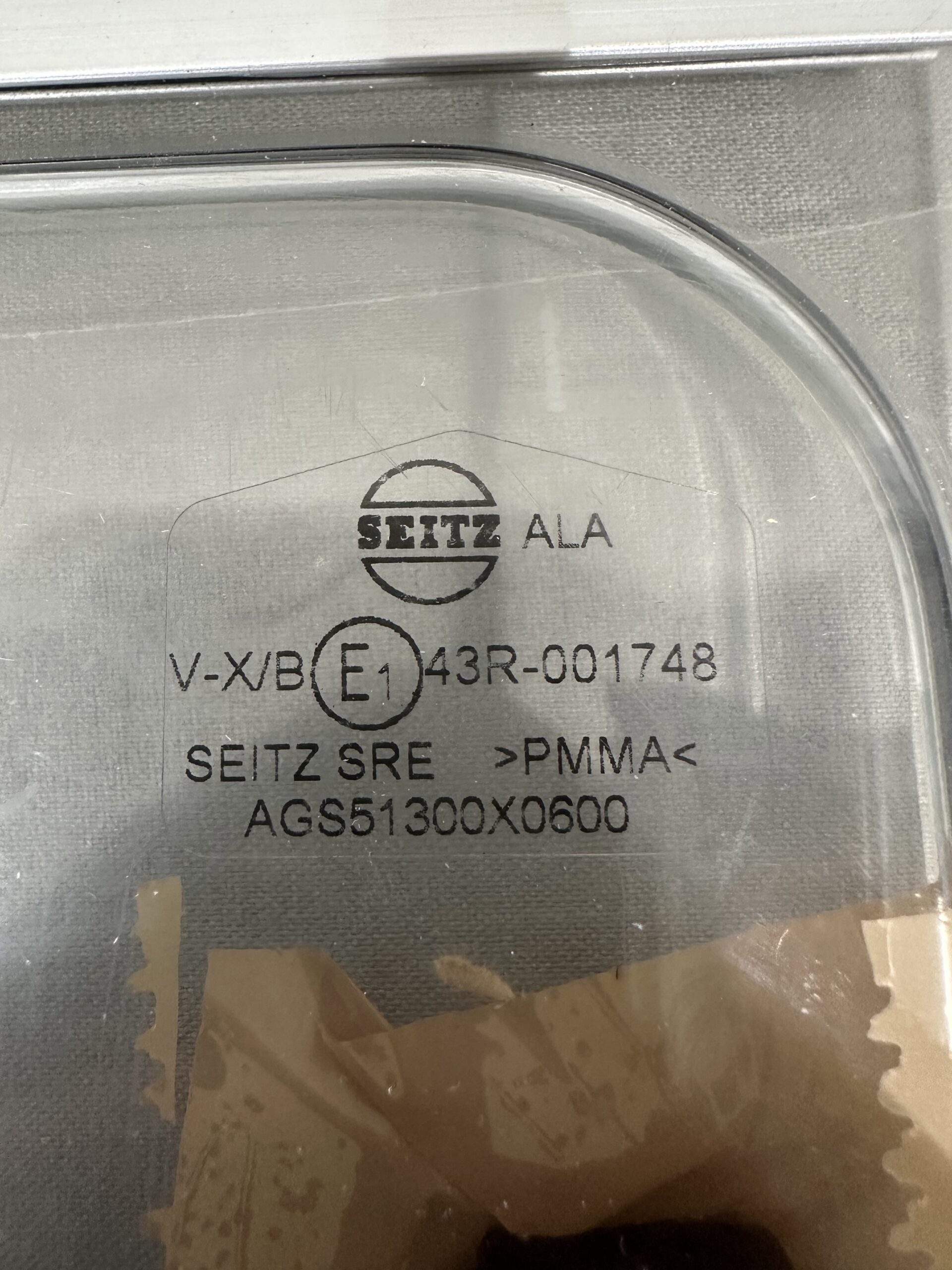 Ersatzscheibe für Dometic S4/S5 Fenster 1300x600mm Neu