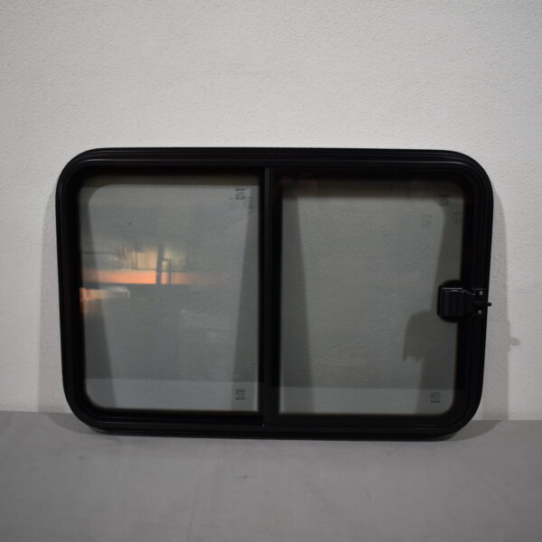 Mekuwa Schiebefenster 900x600 mm schwarz