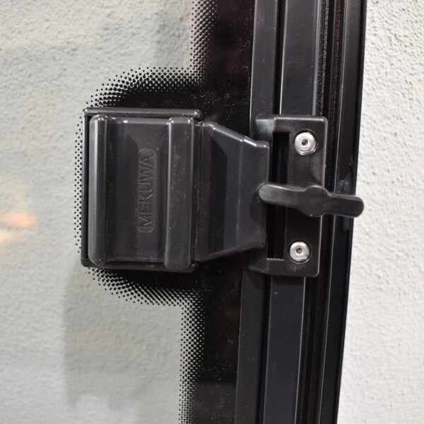 Mekuwa Schiebefenster 900x600 mm schwarz