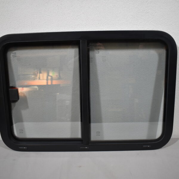 Mekuwa Schiebefenster 900x600 mm schwarz