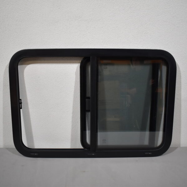 Mekuwa Schiebefenster 900x600 mm schwarz