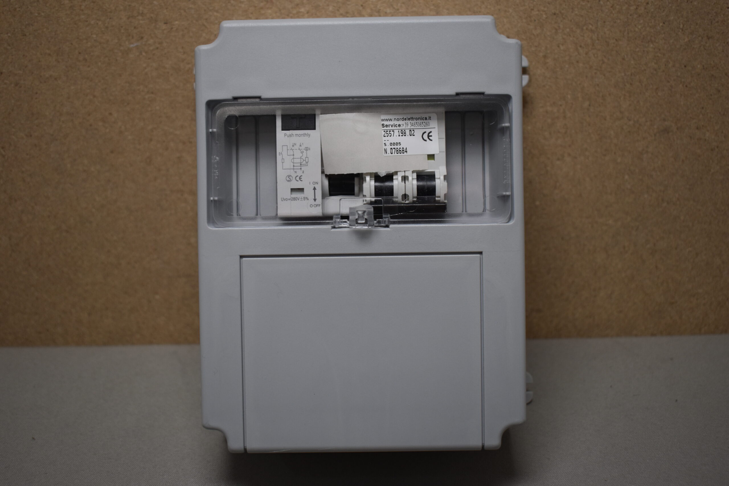 Nordelettronica Verteilermodul FI 230V Verteiler 16A