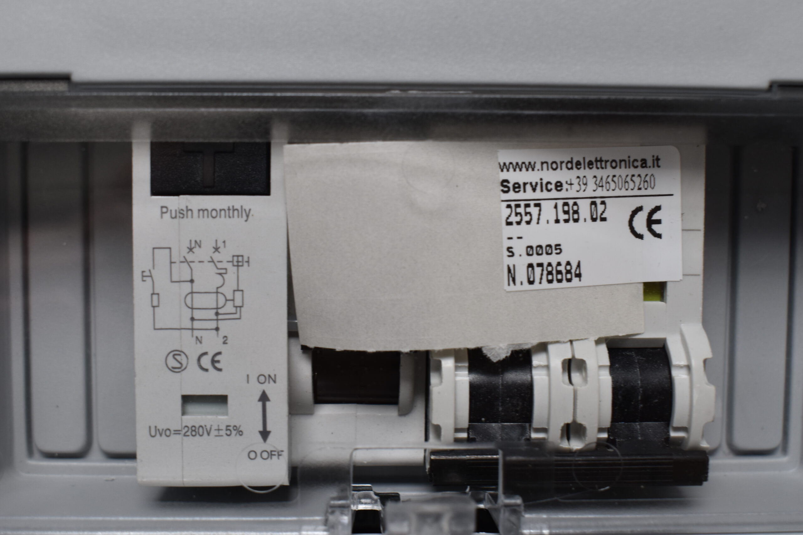 Nordelettronica Verteilermodul FI 230V Verteiler 16A
