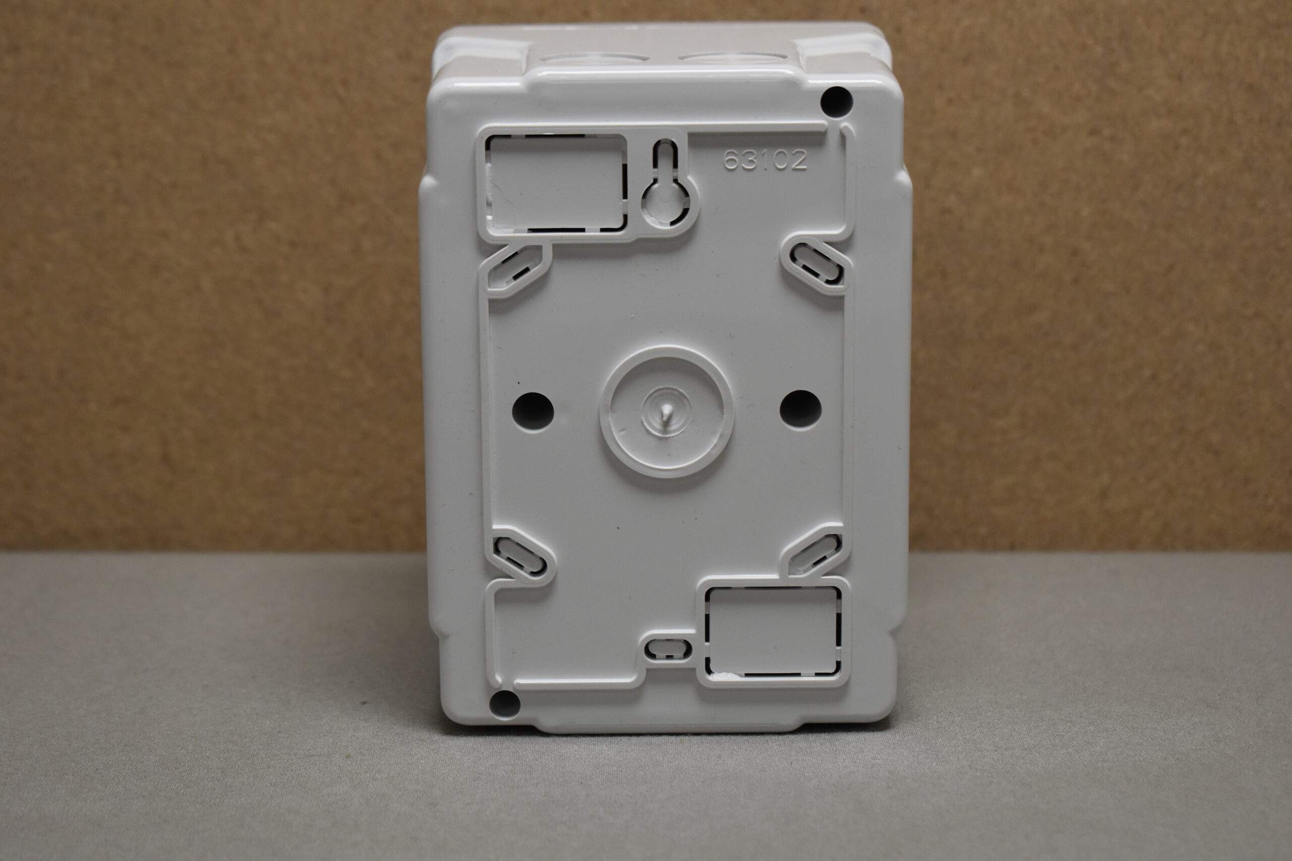 Makel Sicherungskasten / Verteiler / Unterverteiler / Aufputzkasten Transparent