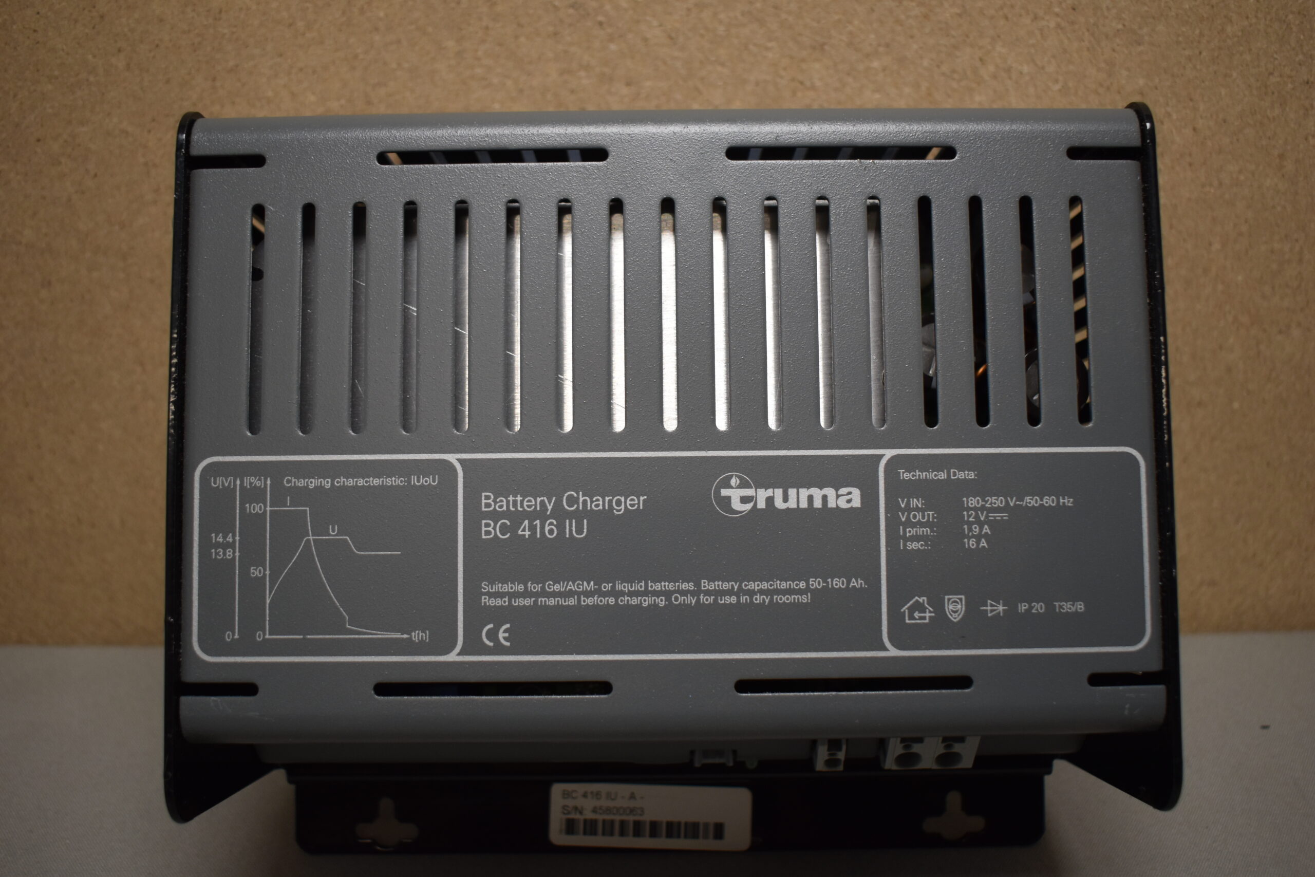 Truma Battery Charger BC416IU Ladeautomat