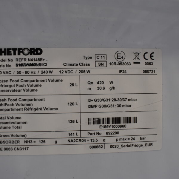 Thetford Kühlschrank REFR N414E+-