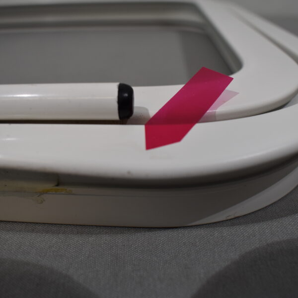 Klappenrahmen 930x490mm weiß