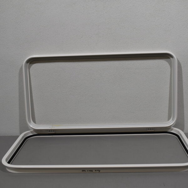 Klappenrahmen 930x490mm weiß