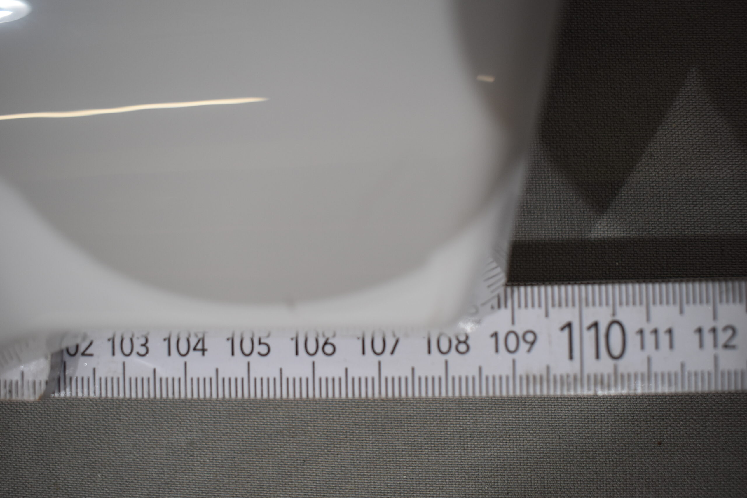 Radlauf weiß 1090mm