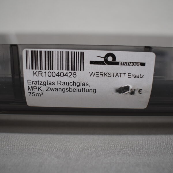 Ersatzglas, Rauchglas 400x400mm