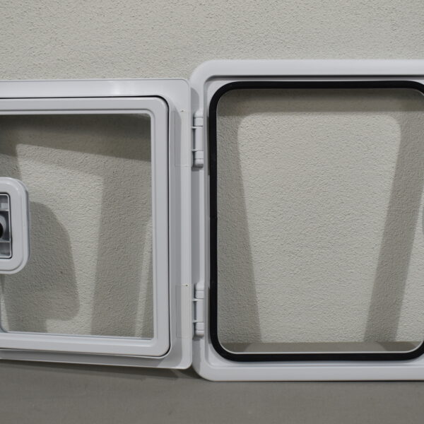 Serviceklappe Kassettentoilette 350x283mm weiß