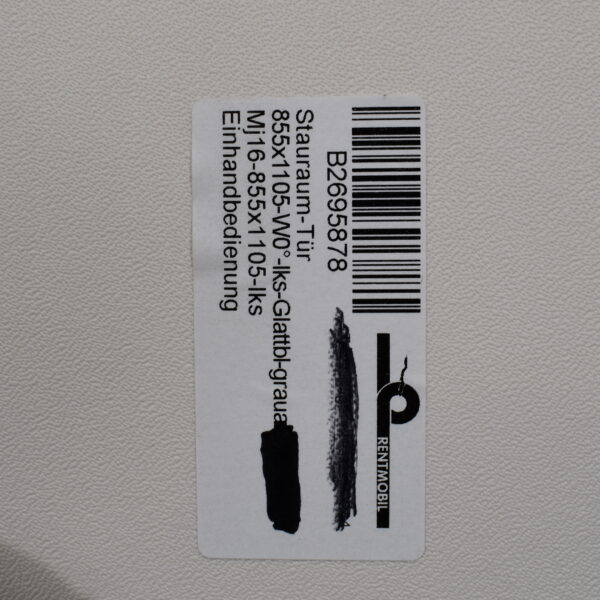 Serviceklappe 855x1105mm weiß