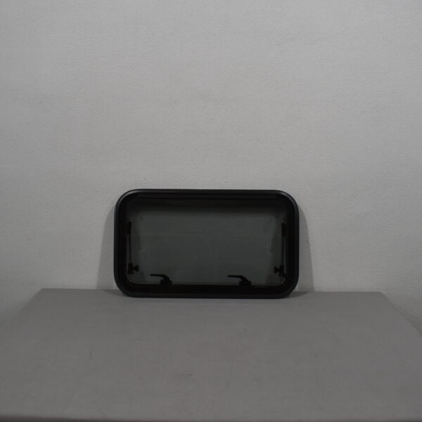 Polyplastic Ausstellfenster 430x730mm dunkel grau