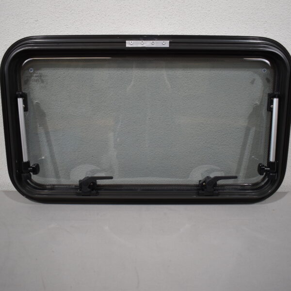 Polyplastic Ausstellfenster 430x730mm dunkel grau