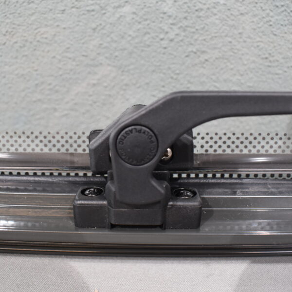 Polyplastic Ausstellfenster 430x730mm dunkel grau