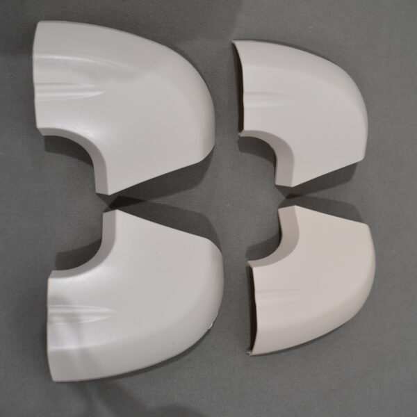 Remis Kombi-Rollo 1000x500mm weiß