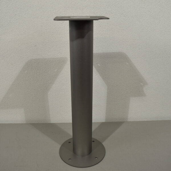 Tischbein silber 615mm