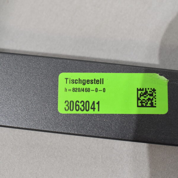 Tischgestell Schwarz