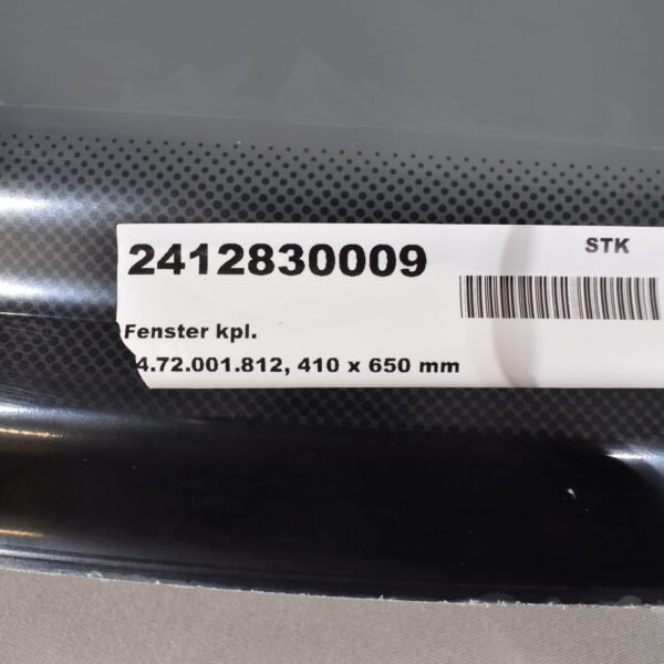 Hobby Ausstellscheibe 410x650mm schwarz