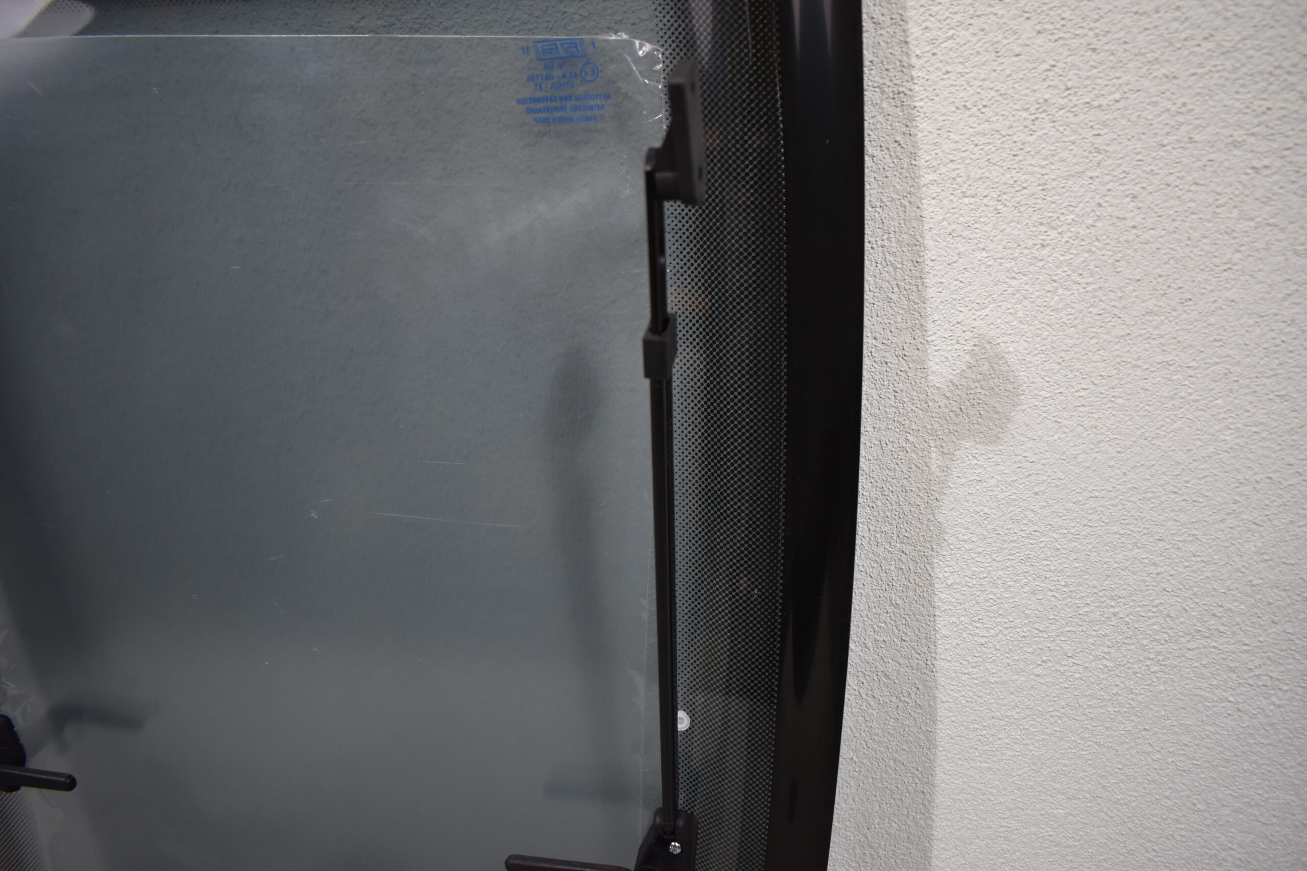 Hobby Ausstellscheibe 410x650mm schwarz