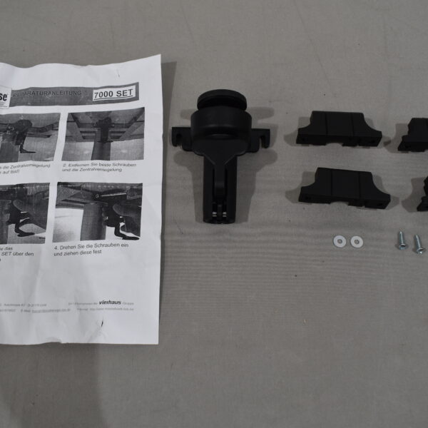 Tischgestell Chrom 730mm; Fuß Schwarz