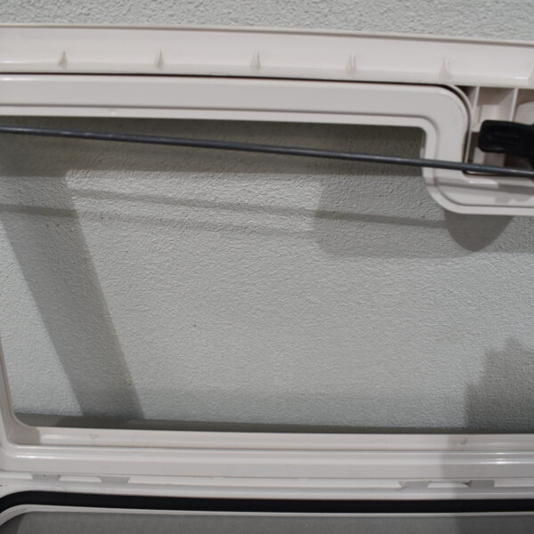 Klappenrahmen Kunststoff 345x735mm weiß