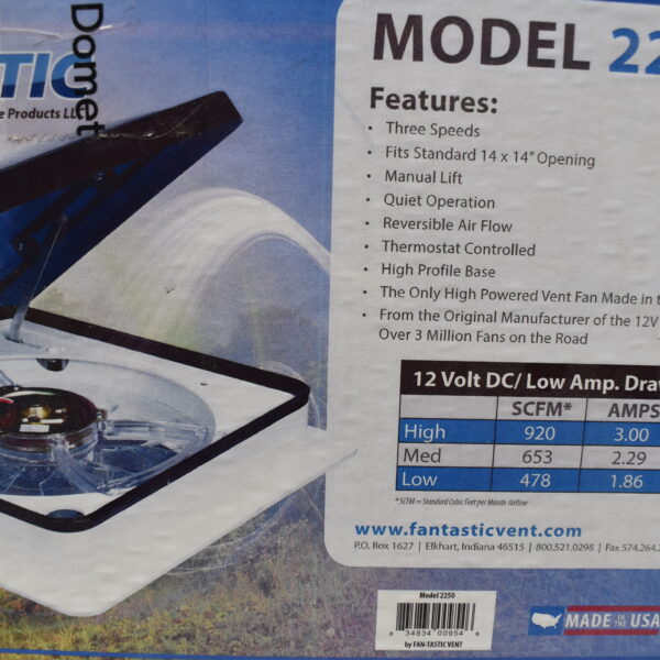 Ventilator 350x350mm 12Volt