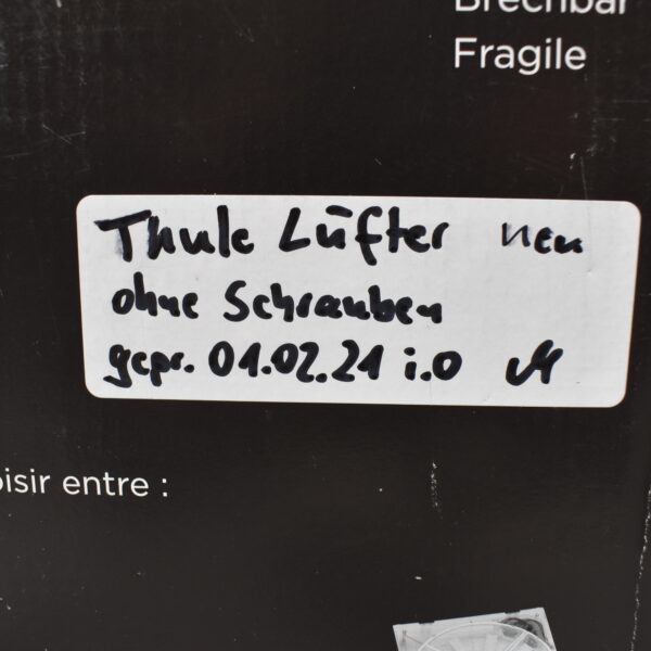 Thule Dachhaube mit 12 Volt Ventilator