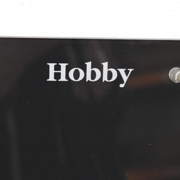 Hobby Glasplatte für Kochfeld 500x345mm Schwarz